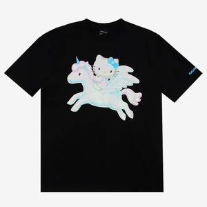 Dumbgood x Sanrio Hello Kitty Unicorn Glitter Tee